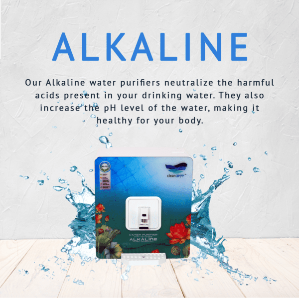 Alkaline Water Purifier CLEAN JAL Elite White Alkaline Water Purifier