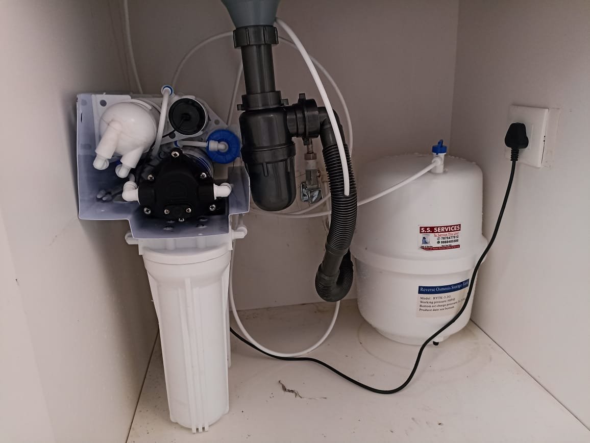 CLEAN JAL Under Sink Copper Water Purifier - Best Under Sink Purifier for Home RO + CU +ALK + UF + Top Japanese UV with High 3000TDS Membrane 8 Stages Purification 12L photo review