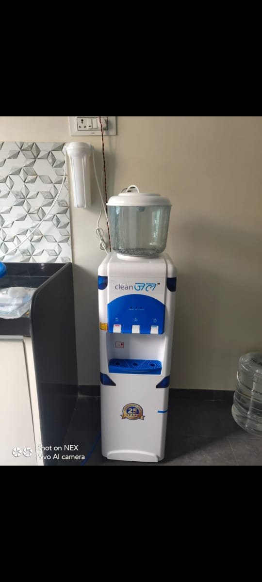 CLEAN JAL 3 Tap RO Water Dispenser With built-in RO Water Dispenser HOT and COLD- Best RO Water Dispenser for Home RO + UF + Top Japanese UV with High 3000 TDS Membrane 8 Stages Of Purification 12L photo review