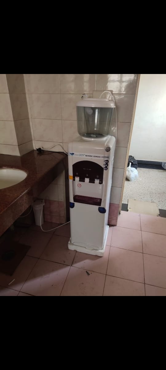 CLEAN JAL 3 Tap Alkaline built-in RO HOT and COLD Water Dispenser for Home RO + ALK + UF + Top Japanese UV with High 3000 TDS Membrane 8 Stages Purification 12 L (Blue Alkaline) photo review