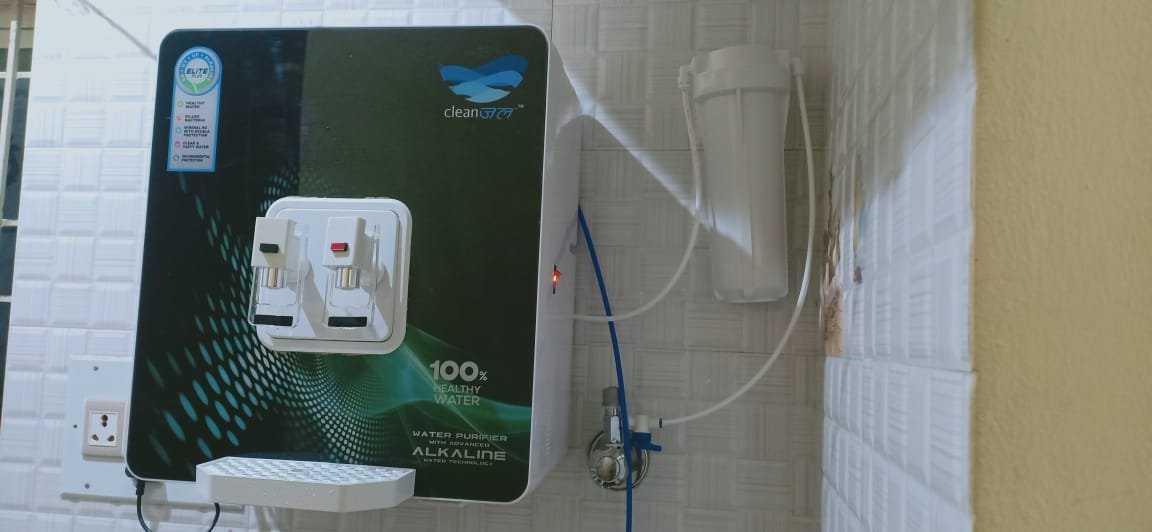 CLEAN JAL Elite Plus Black Alkaline Water Purifier - Best Alkaline Water Purifiers for Home RO + ALK + UF + Top Japanese UV with High 3000 TDS Membrane 8 Stages Of Purification 12 L Tank (Blue Alkaline) photo review