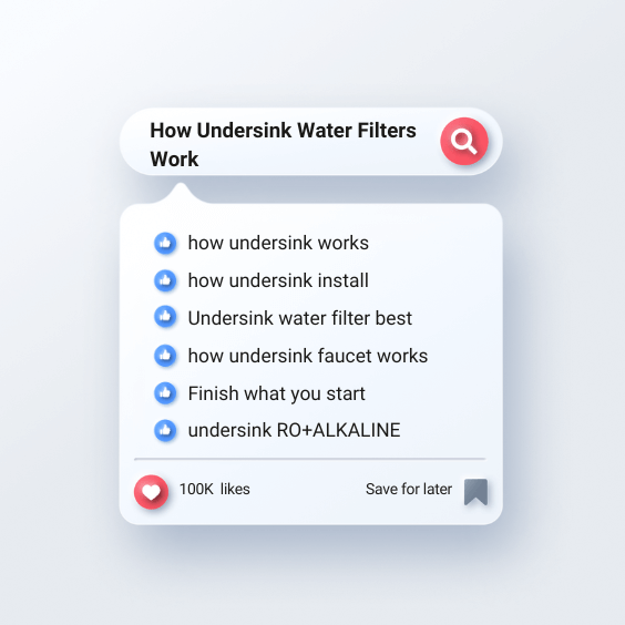 How Undersink Water Filters Work