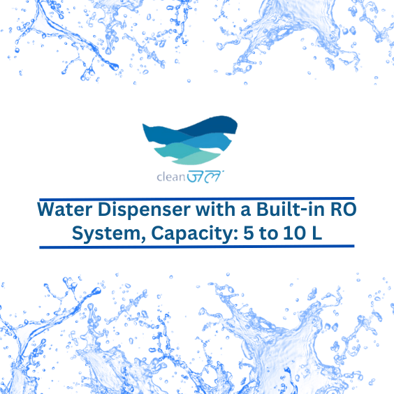 Water Dispenser with a Built-in RO System, Capacity 5 to 10 L
